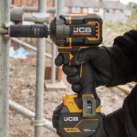 Klucz udarowy z akumulatorem i ładowarką JCB 350Nm – klucz udarowy do samochodu