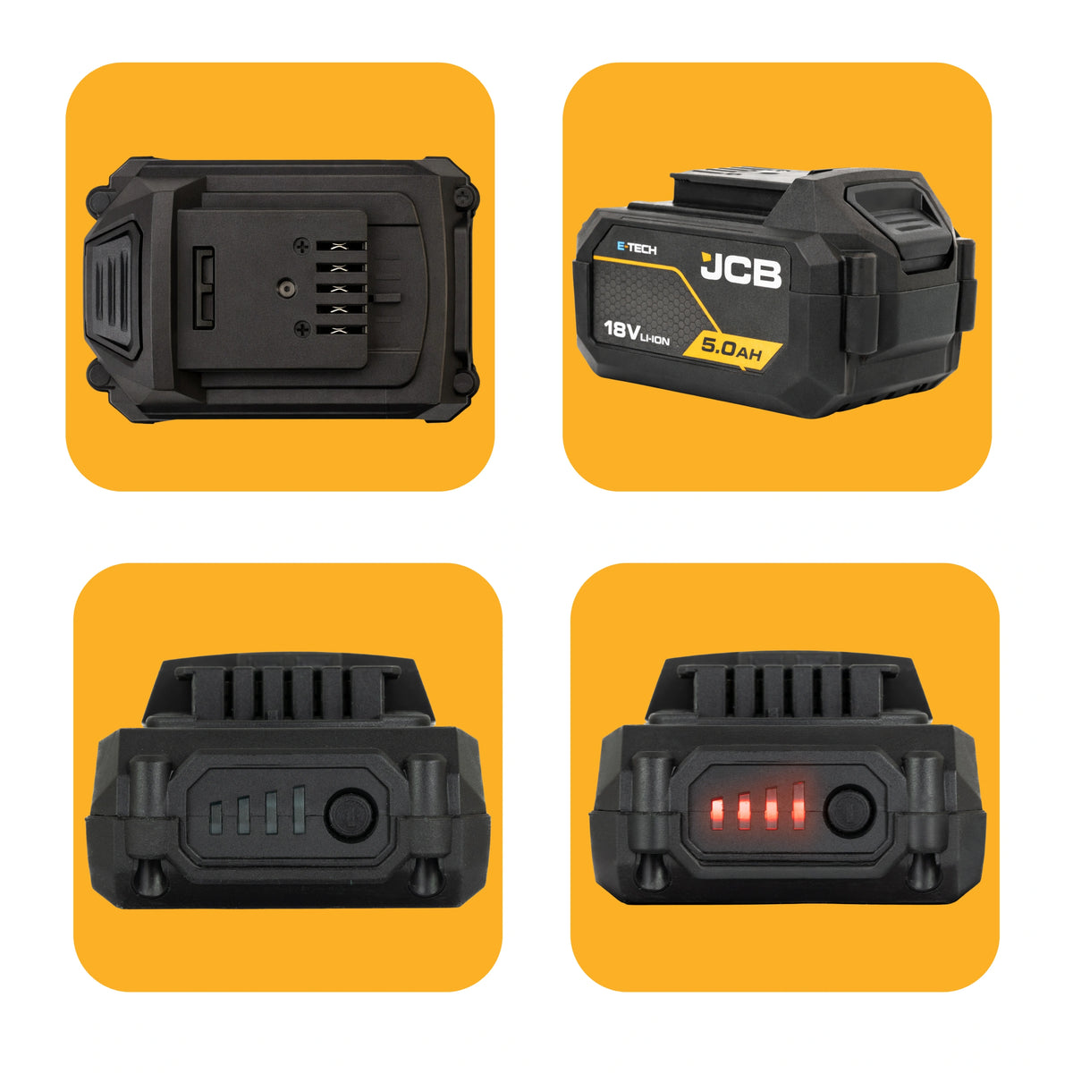 Wkrętarka udarowa JCB 75Nm – wiertarki akumulatorowe, widok produktu