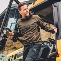 JCB Trade Худі з капюшоном Horton Hoodie оливкове