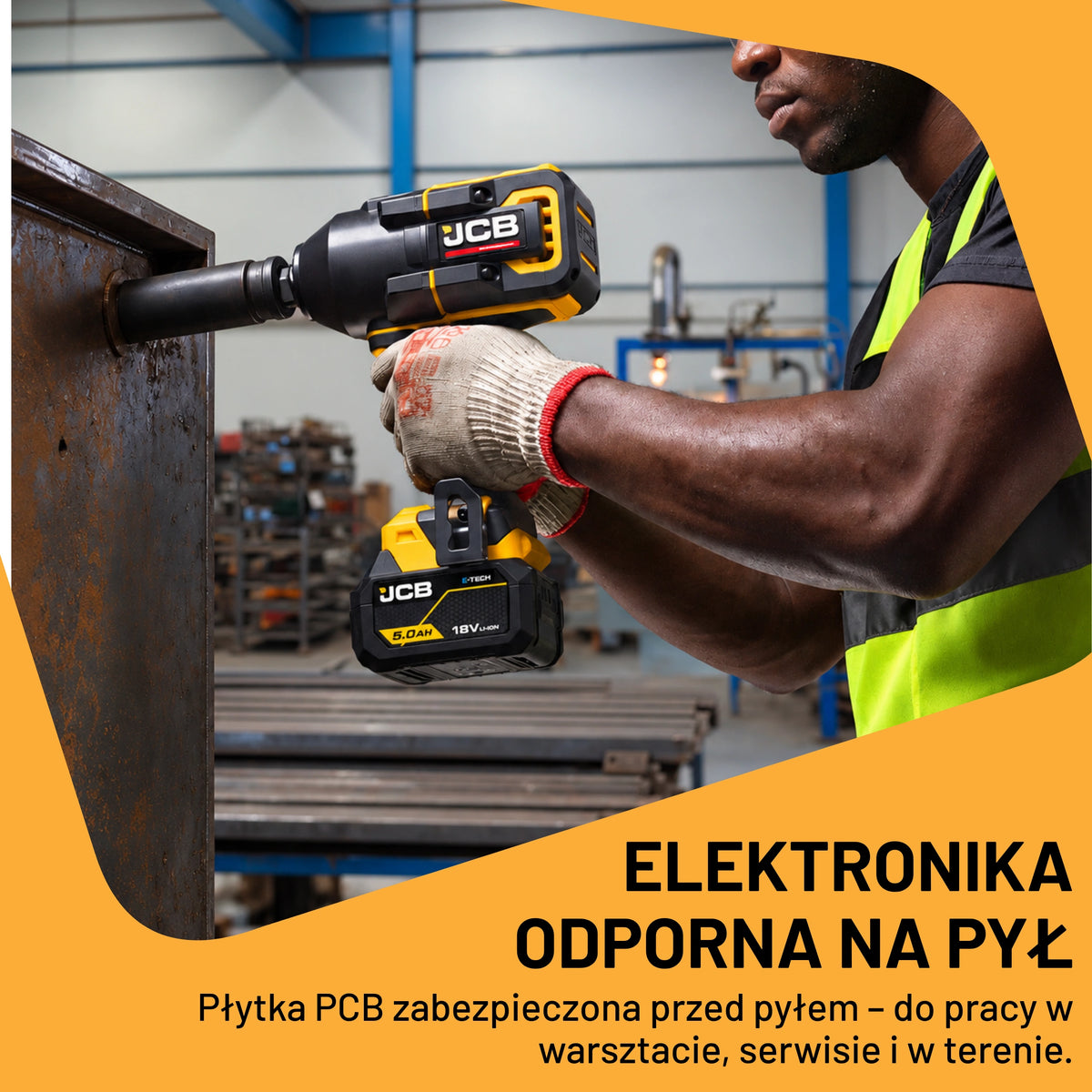 JCB Professional 18V Ударний Гайковерт 3/4" 2000 Н·м Безщітковий