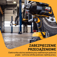JCB Professional 18V Ударний Гайковерт 1" 2300 Н·м Безщітковий