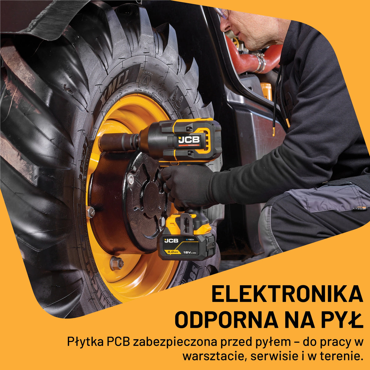 JCB Professional 18V Ударний Гайковерт 1" 2300 Н·м Безщітковий