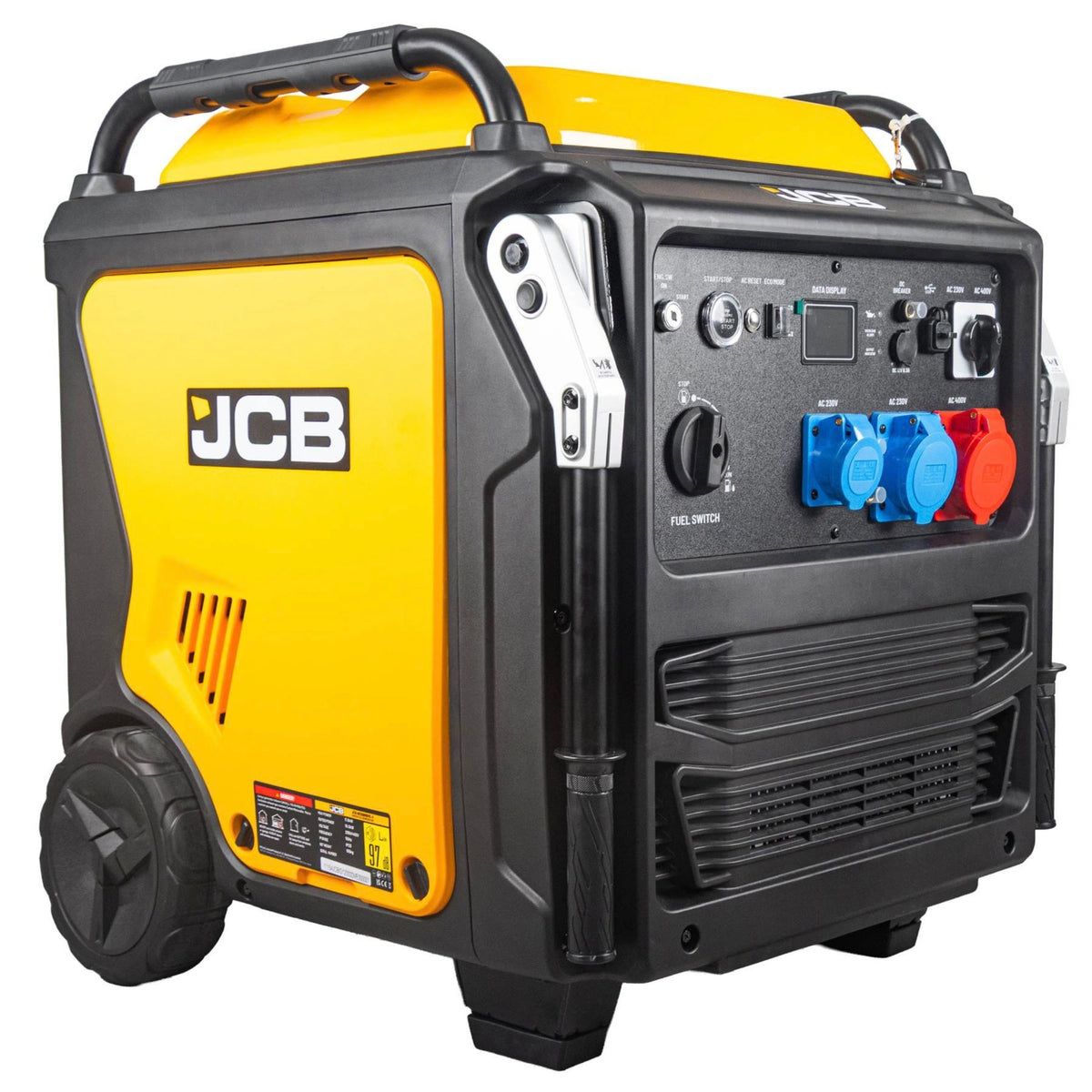 Трифазний інверторний генератор JCB Tools 11 кВт - 230/400 В, пульт