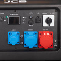 Трифазний інверторний генератор JCB Tools 11 кВт - 230/400 В, пульт