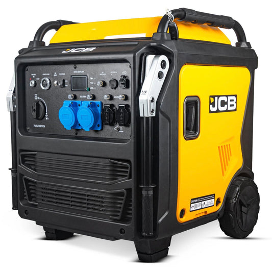 Однофазний інверторний генератор JCB Tools 11 кВт - E-Start, пульт, 4 розетки