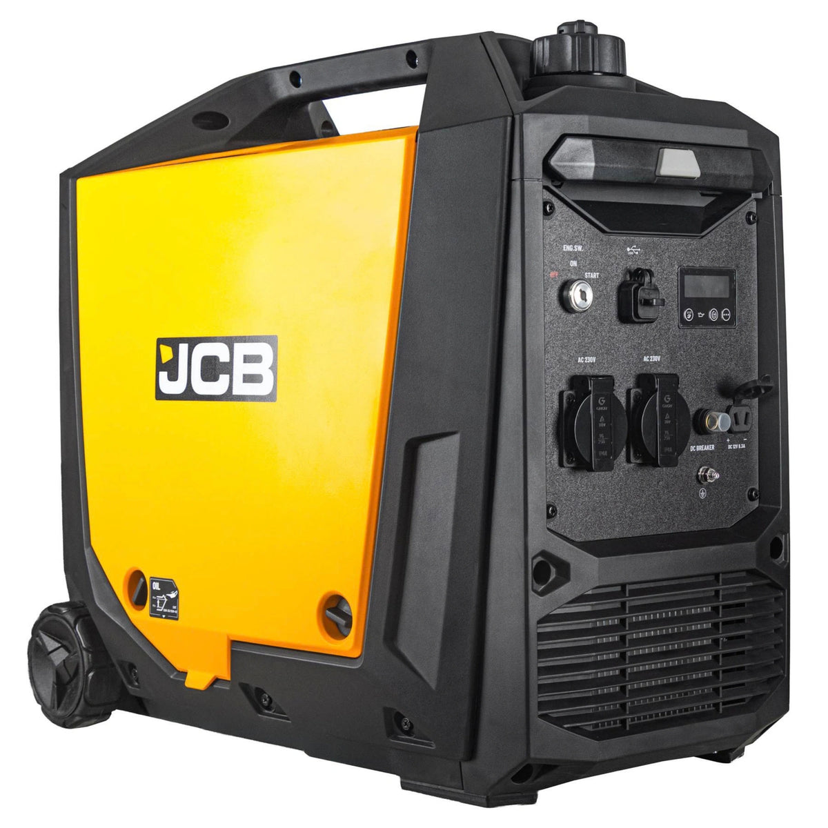 Інверторний генератор JCB Tools 4,2 кВт - E-Start, бак 9 л