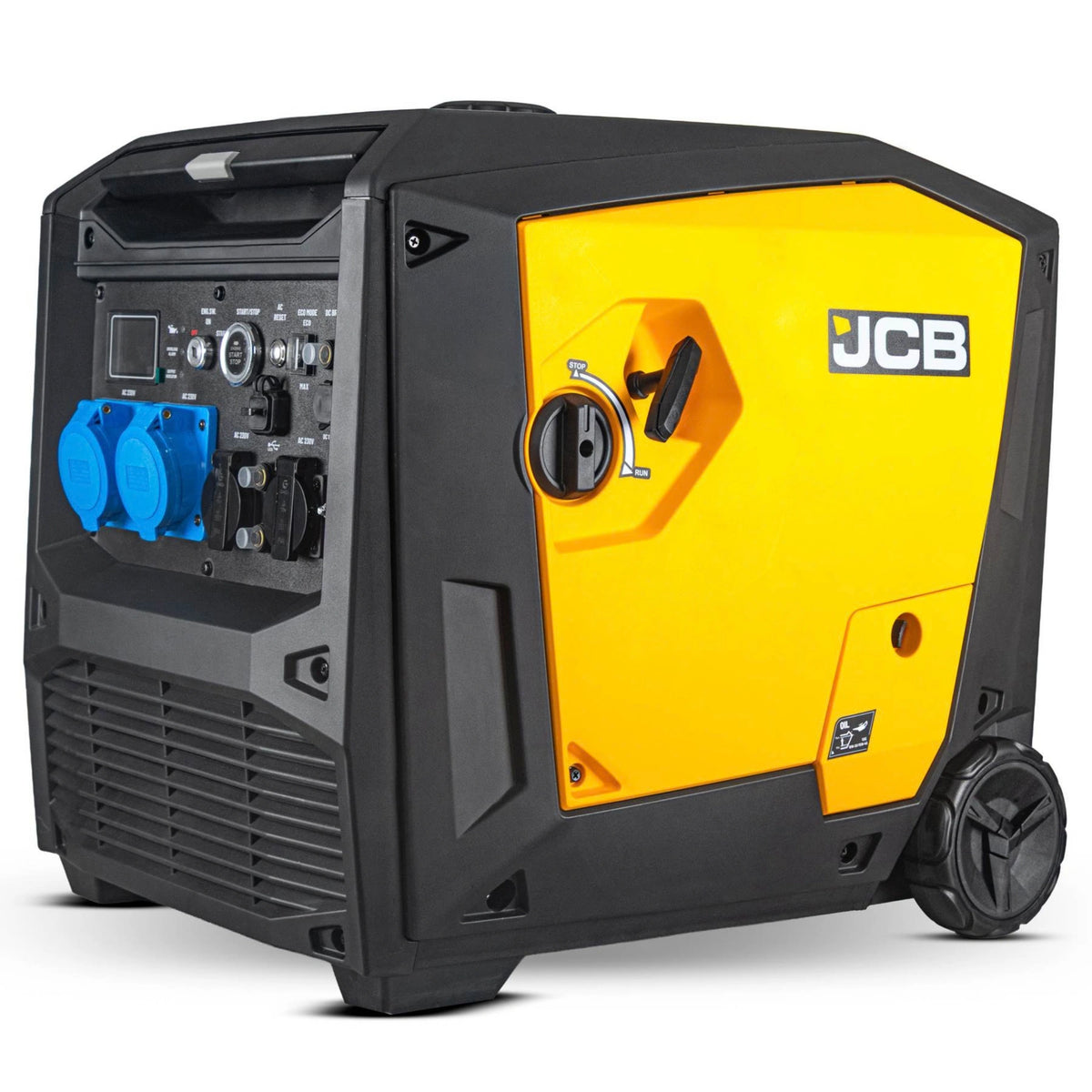 Інверторний генератор JCB Tools 7,6 кВт - E-Start, пульт, 32 А