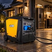 Інверторний генератор JCB Tools 7,6 кВт - E-Start, пульт, 32 А