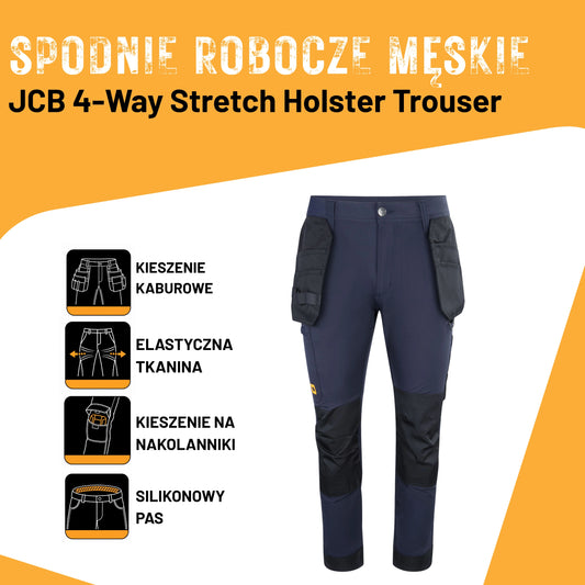 JCB Workwear Штани робочі 4-Way Stretch з кобурними кишенями