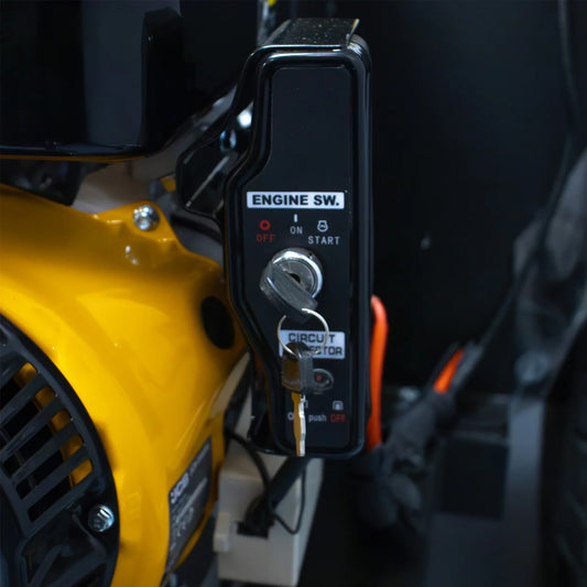 Подрібнювач гілок JCB Tools 15 к.с. (до 120 мм, електричний та ручний запуск)