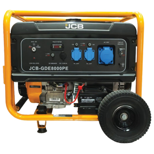 Однофазний генератор JCB Tools 7,9 кВт (AVR, електричний запуск)