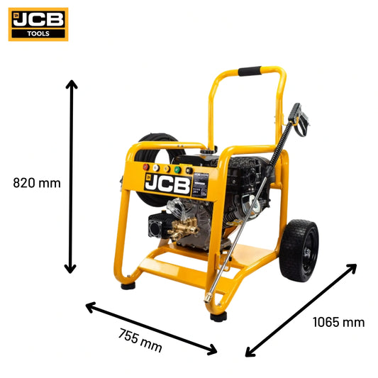 Мийка високого тиску JCB Tools 276 Бар / 4000 PSI (ручний запуск, помпа AR Triplex, двигун 15 к.с.)