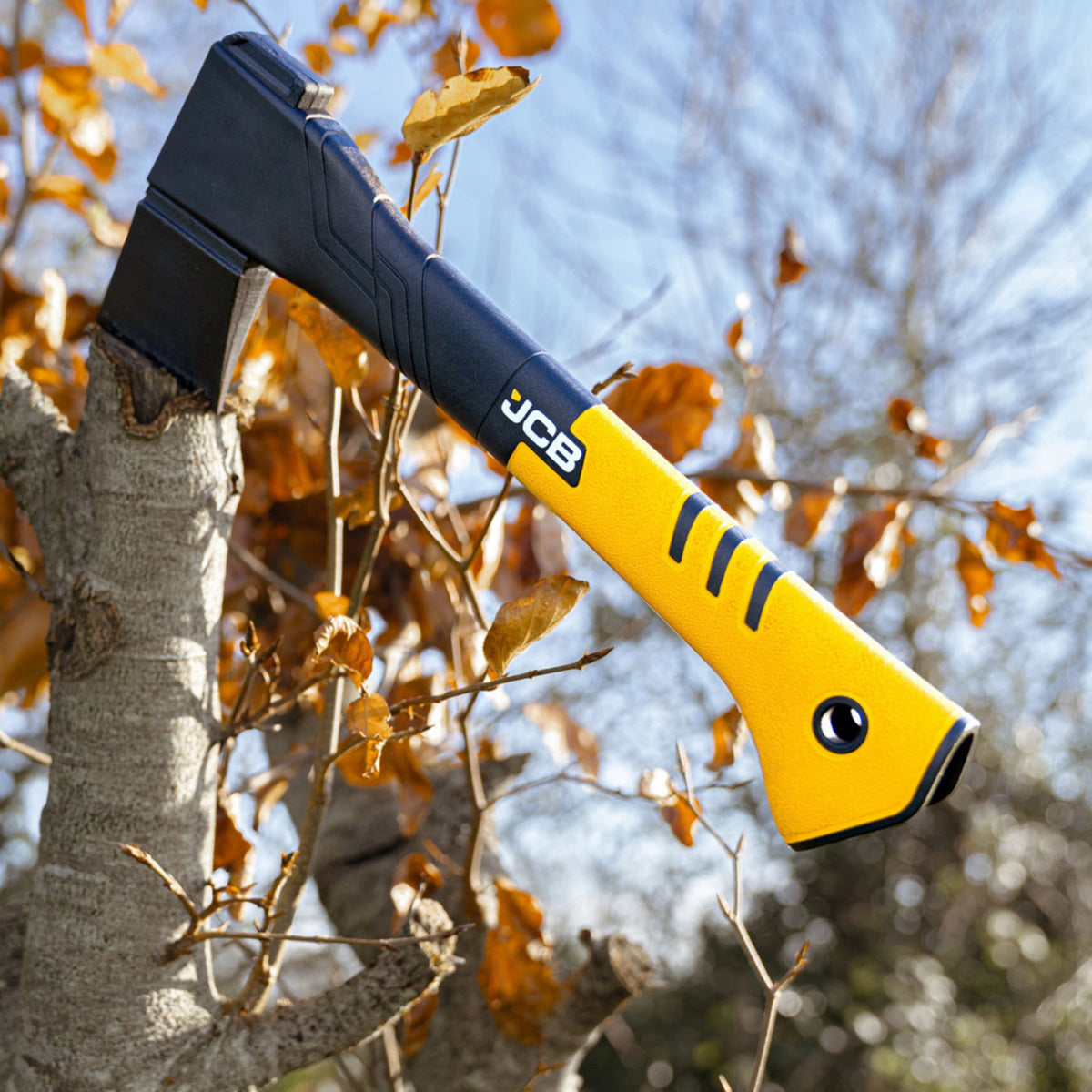 Siekiera do łupania drewna JCB 320mm – siekiera do drewna