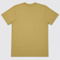 Koszulka robocza JCB T-shirt kolor oliwkowy z logo 3D, widok z przodu