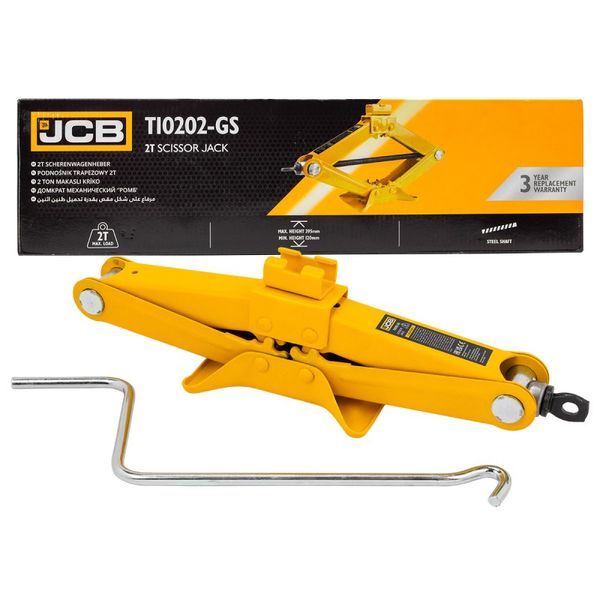 Домкрат гвинтовий JCB Tools 2т JCB-T10202 58064 фото