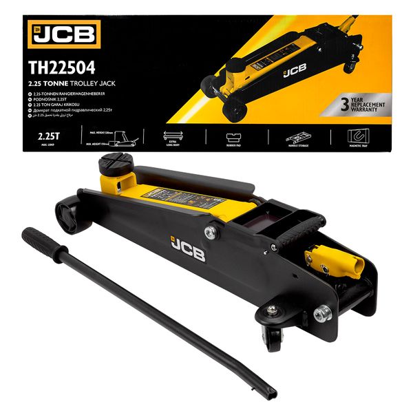 Домкрат підкатний гідравлічний JCB Tools 2,25т JCB-TH22504 56962 фото