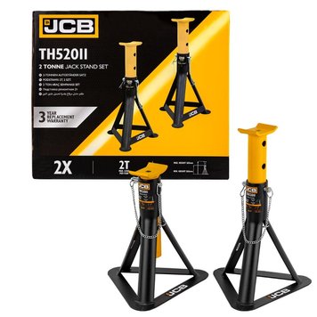 Кoмплeкт підcтaвoк під мaшину з упорною п'ятою JCB Tools 2т (2шт) JCB-TH52011 56956 фото