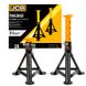 Кoмплeкт підcтaвoк під мaшину з упорною п'ятою JCB Tools 3т (2шт) JCB-TH53013 56957 фото 1