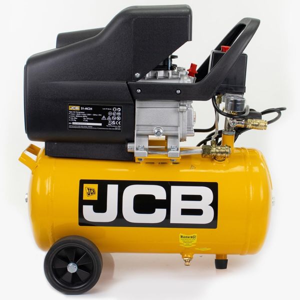 Компресор повітряний JCB Tools 24л JCB-21-AC24 21-AC24 фото