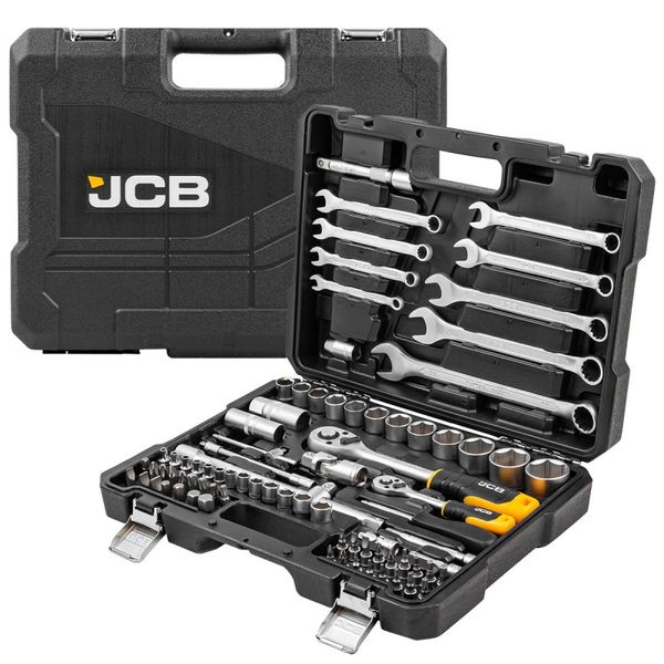 Набір інструментів JCB Tools 82 шт, 1/4", 1/2" JCB-4821-5 56913 фото