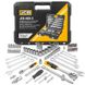 Набір інструментів JCB Tools 82 шт, 1/4", 1/2" JCB-4821-5 56913 фото 2