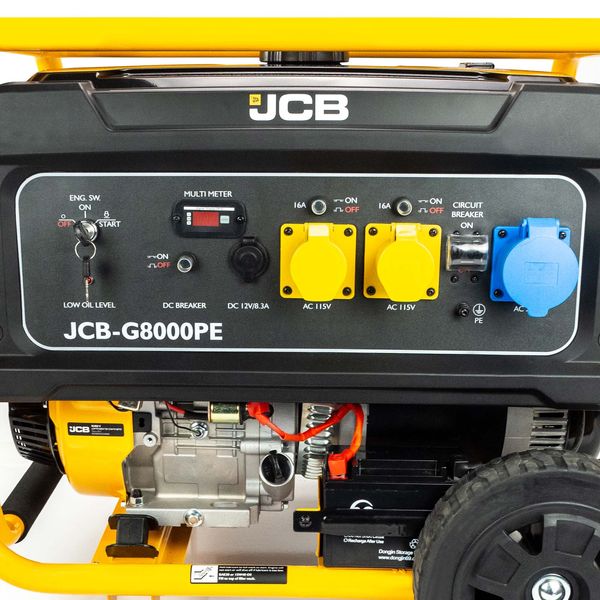 Генератор бензиновий JCB Tools JCB-G8000PE JCB-G8000PE фото