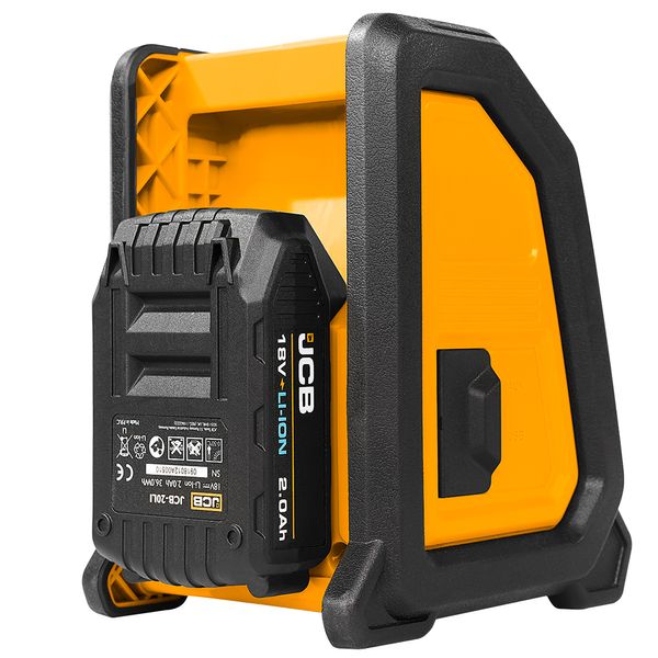 Колонка портативна акамуляторна Bluetooth JCB Tools JCB-21-18WBS-B-E 57238 фото