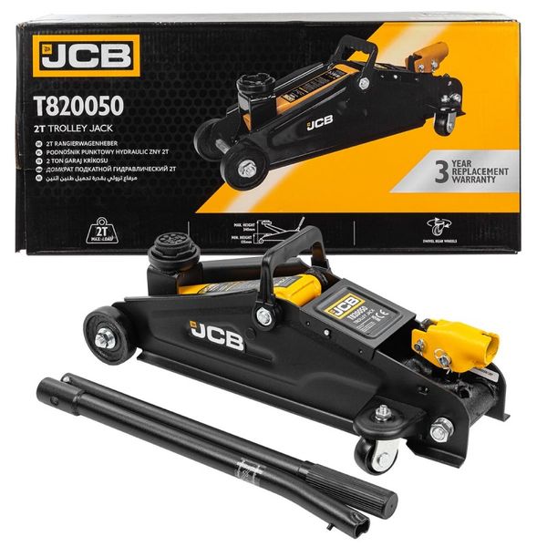 Домкрат підкатний гідравлічний JCB Tools 2т JCB-T820050 58027 фото