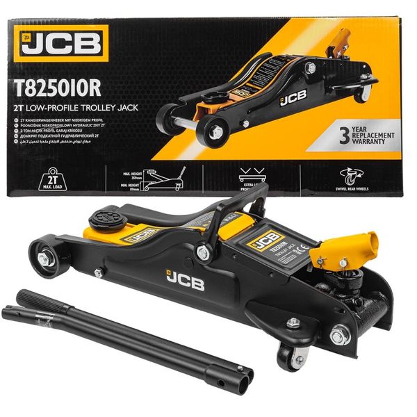 Домкрат підкатний гідравлічний JCB Tools 2т JCB-T825010R 58026 фото