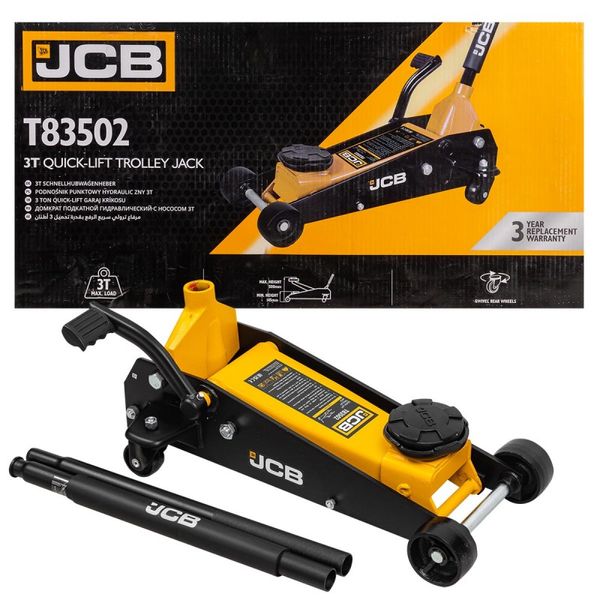 Домкрат підкатний гідравлічний JCB Tools 3,5т JCB-T83502 58062 фото