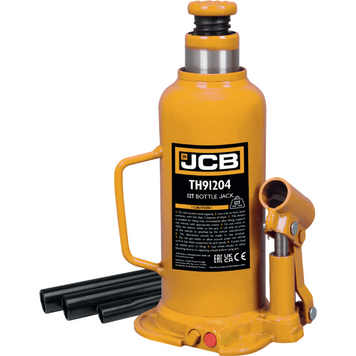 Домкрат пляшковий JCB Tools 12т JCB-TH91204 58017 фото