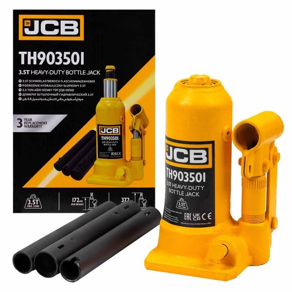 Домкрат пляшковий JCB Tools 3,5т JCB-TH903501 58057 фото